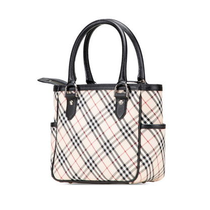 Burberry Nova Check Handbag In Beige