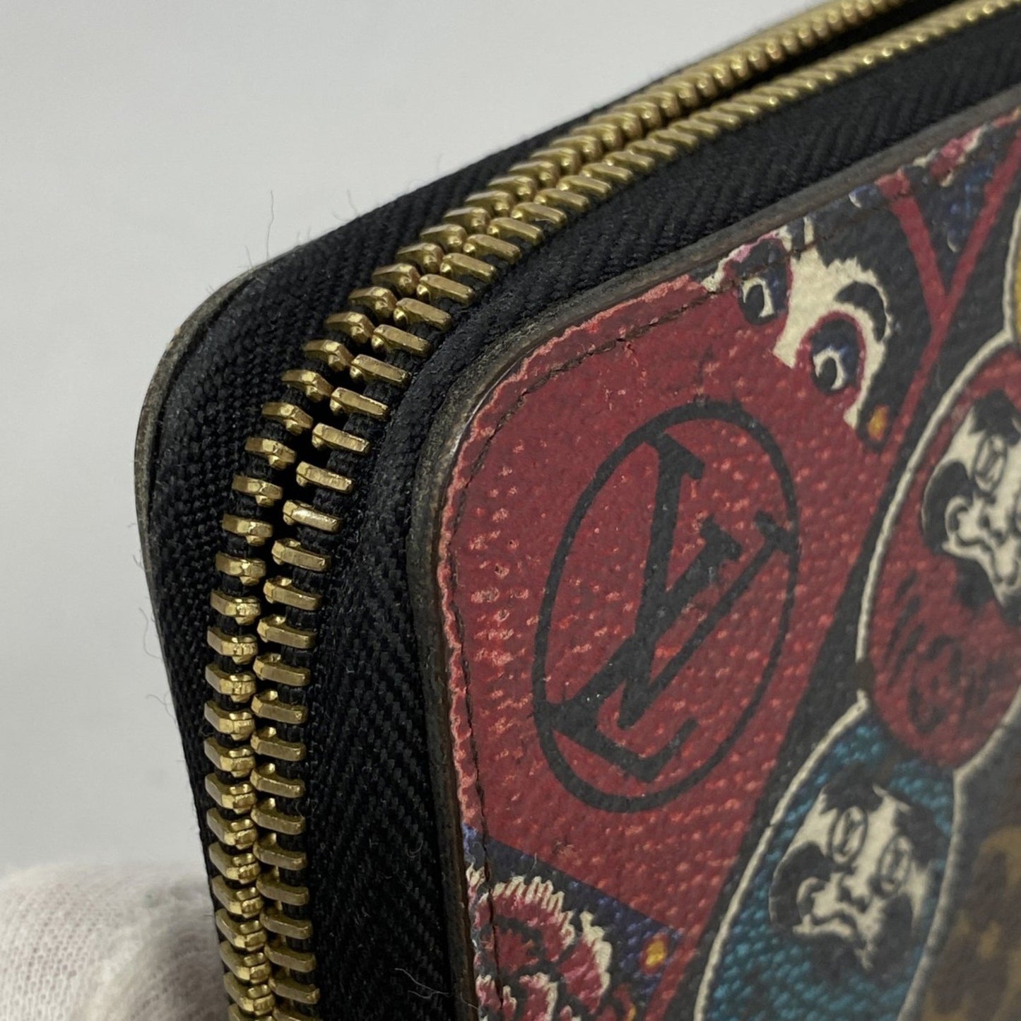 Louis Vuitton Monogram Zippy Wallet M67249 In Collaboration With Kansai Yamamoto