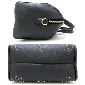Louis Vuitton Louis Vuitton Monogram Empreinte Speedy Bandouliere 25 M46736 Handbag Noir 352465