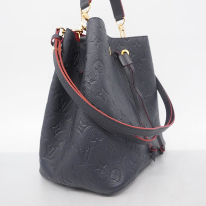 Louis Vuitton Monogram Empreinte Neonoe Handbag M45306 Marine Rouge 2-Way Bag