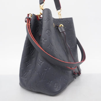 Louis Vuitton Monogram Empreinte Neonoe Handbag M45306 Marine Rouge 2-Way Bag