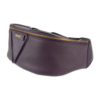 Versace Versace Waist Bag V Greca Signature Belt 1006888 Violet Leather