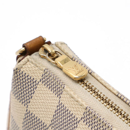 Louis Vuitton Damier Azur Eva Pouch Chain Bag Shoulder N55214