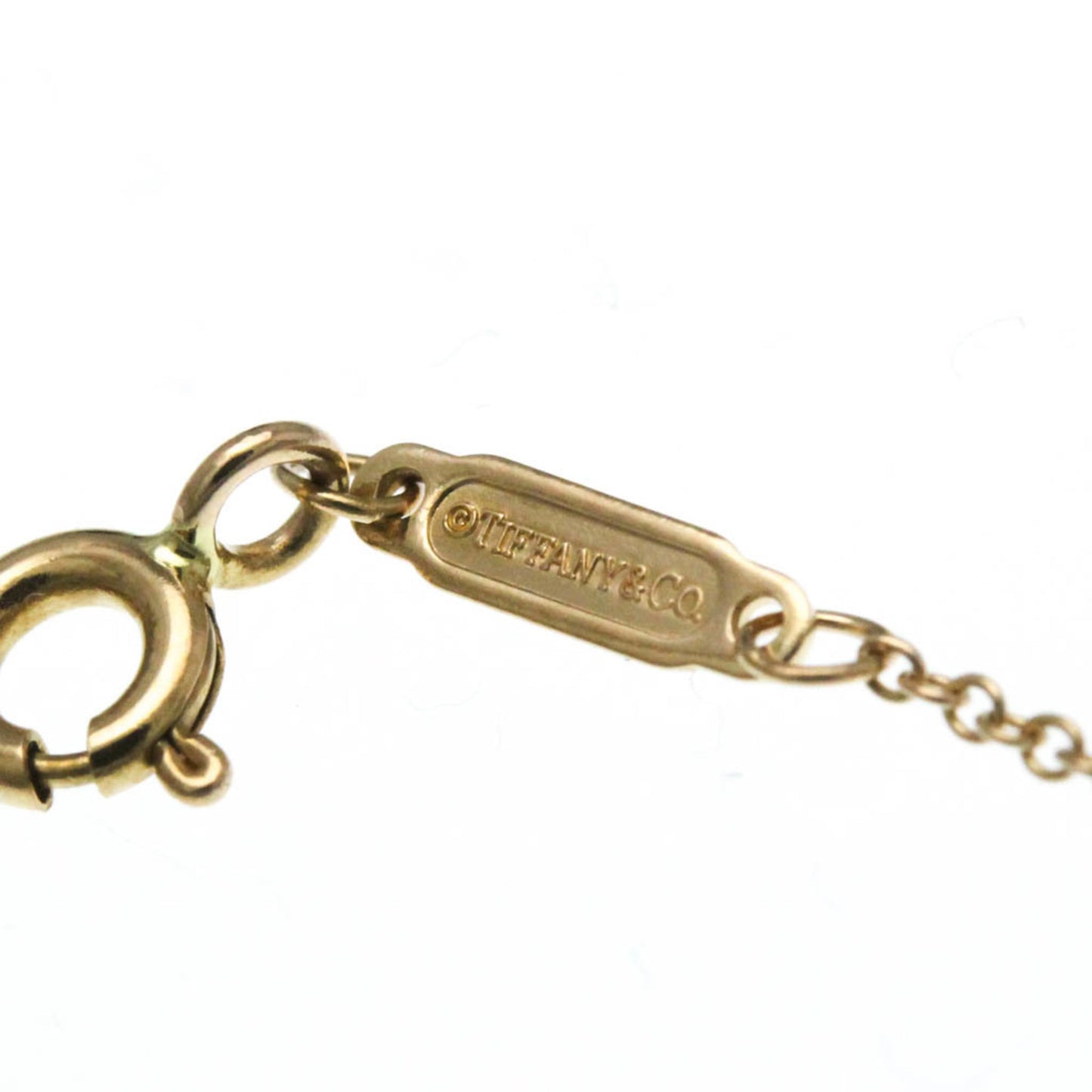 Tiffany Tiffany T Smile Small Necklace Pink Gold (18K) No Stone Men