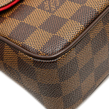 Louis Vuitton Damier Ravello Pm Handbag/Shoulder Bag N60007 Brown Leather