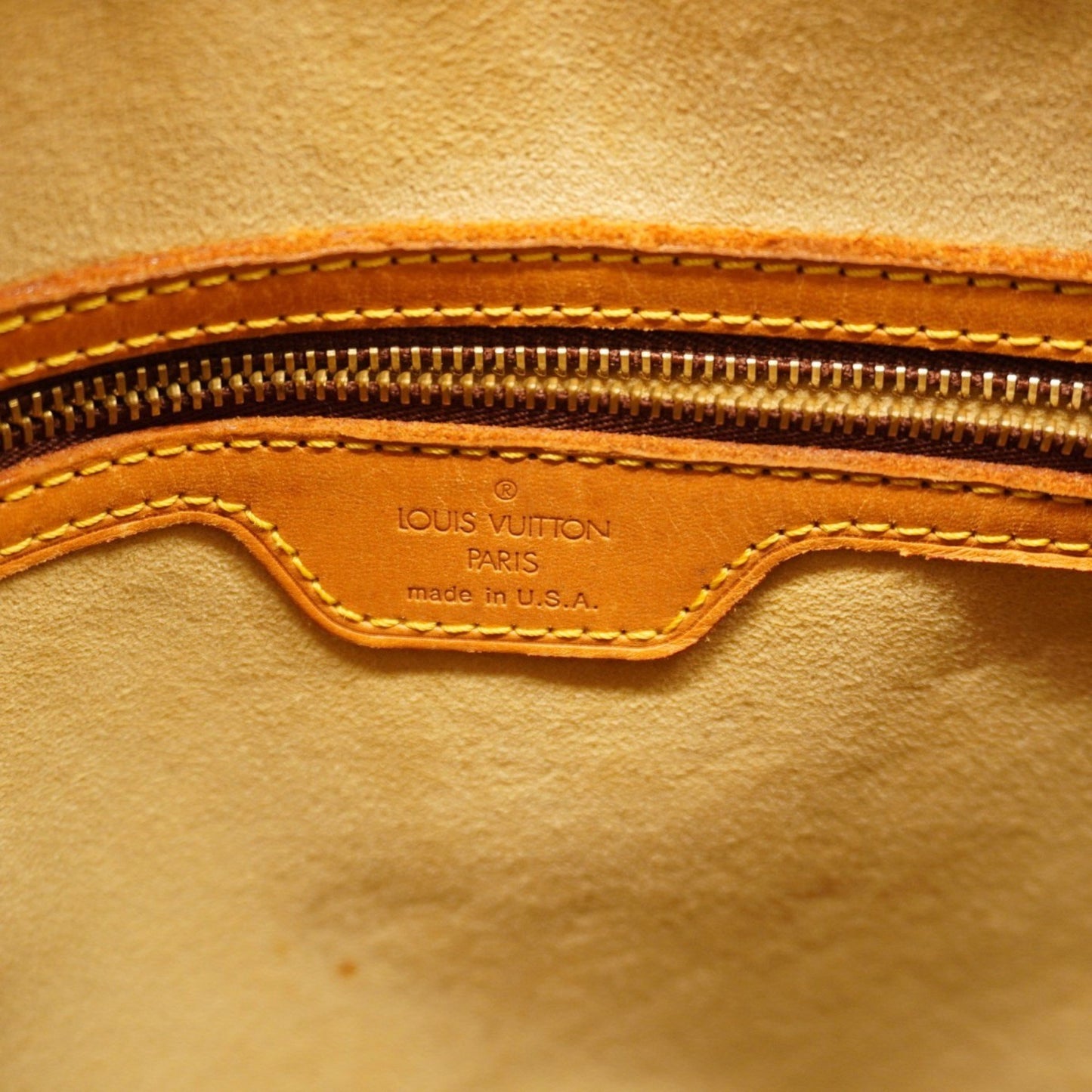 Louis Vuitton Monogram Looping Gm Shoulder Bag M51145 Brown