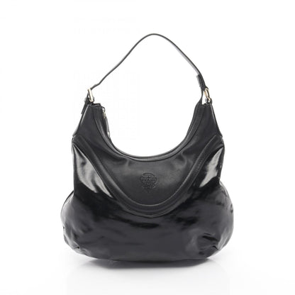 Gucci Hysteria Crest Shoulder Bag In Coated Canvas And Leather