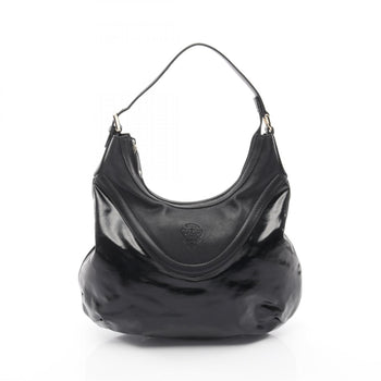 Gucci Hysteria Crest Shoulder Bag In Coated Canvas And Leather