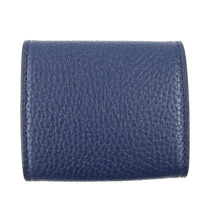 Gucci 771160 Leather Wallet/Coin Purse Compact Wallet With Logo Hardware