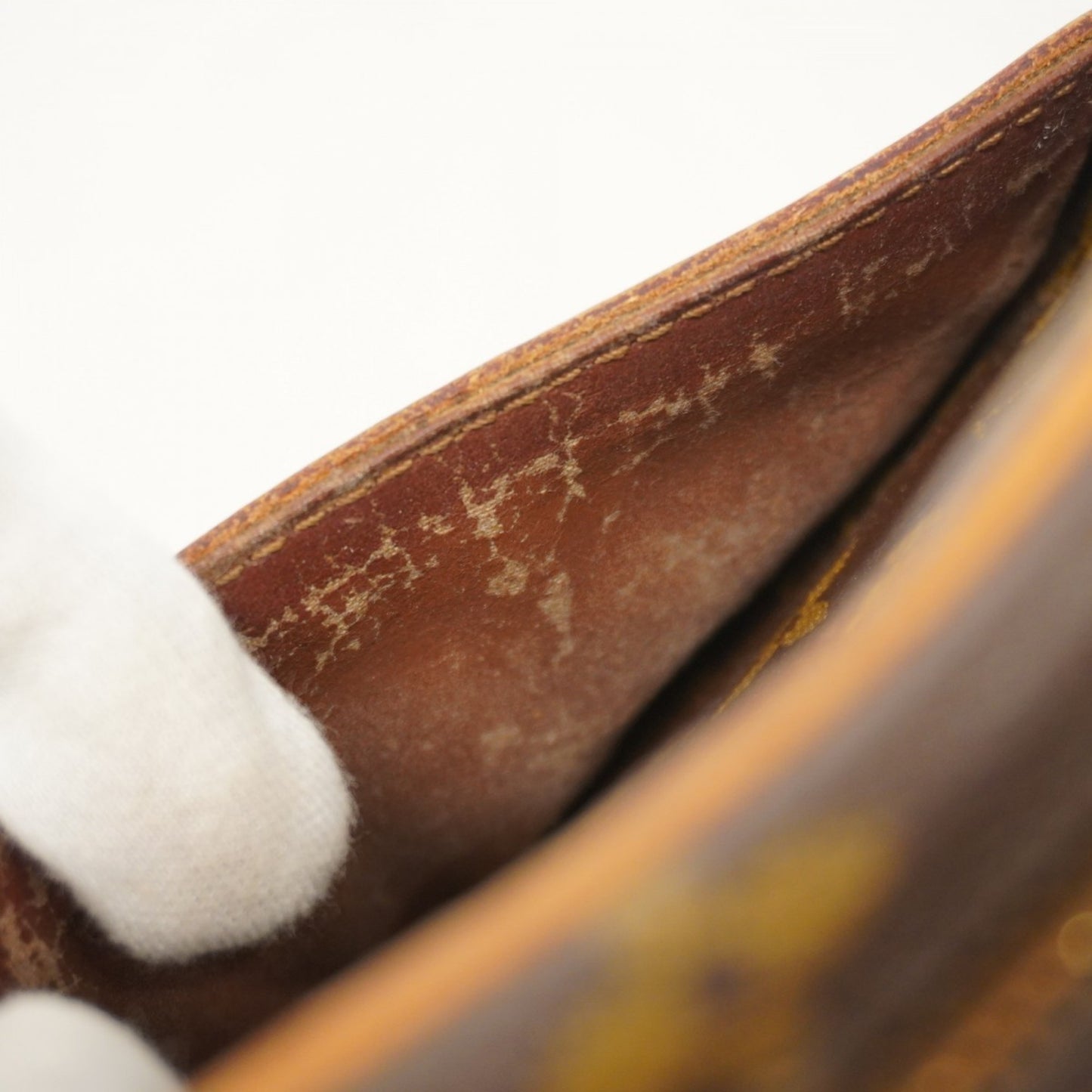 Louis Vuitton Monogram Danube Shoulder Bag M45266 Brown