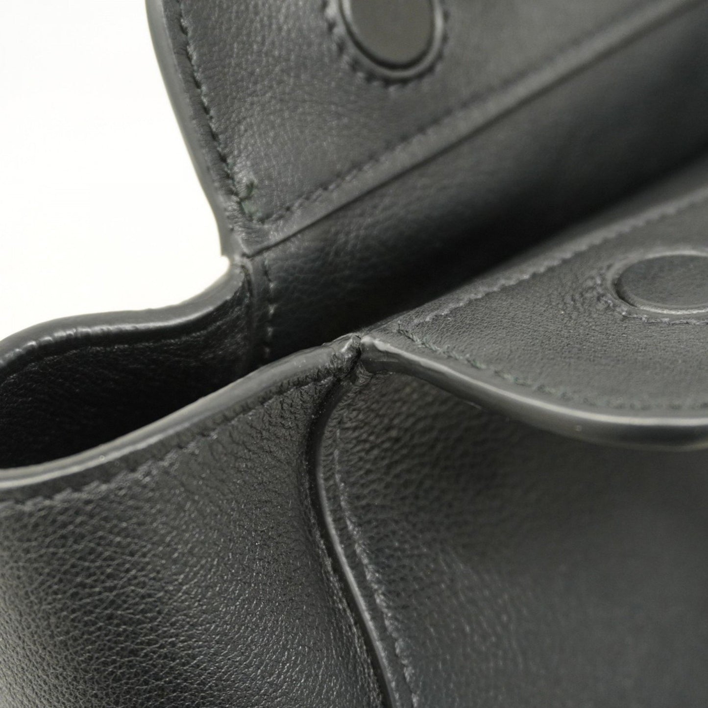 Prada Handbag Leather Black