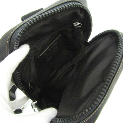 Coach Track Pack With Tartan Plaid Print Cc029 Men'S Leather