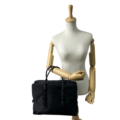 Coach Nylon And Leather Tote Bag