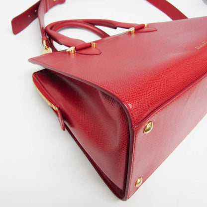 Salvatore Ferragamo Today Gg 21G925 Women'S Leather Handbag