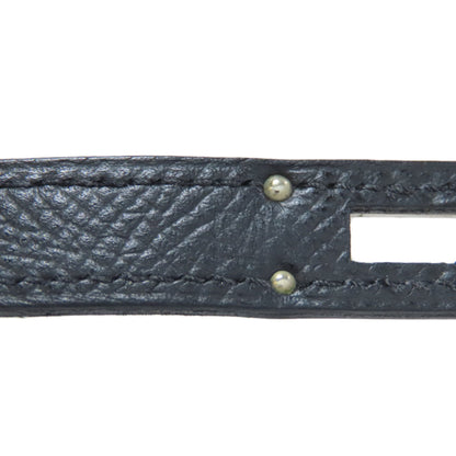 Hermes Herms Kelly Wallet Long Silver Hardware Epson