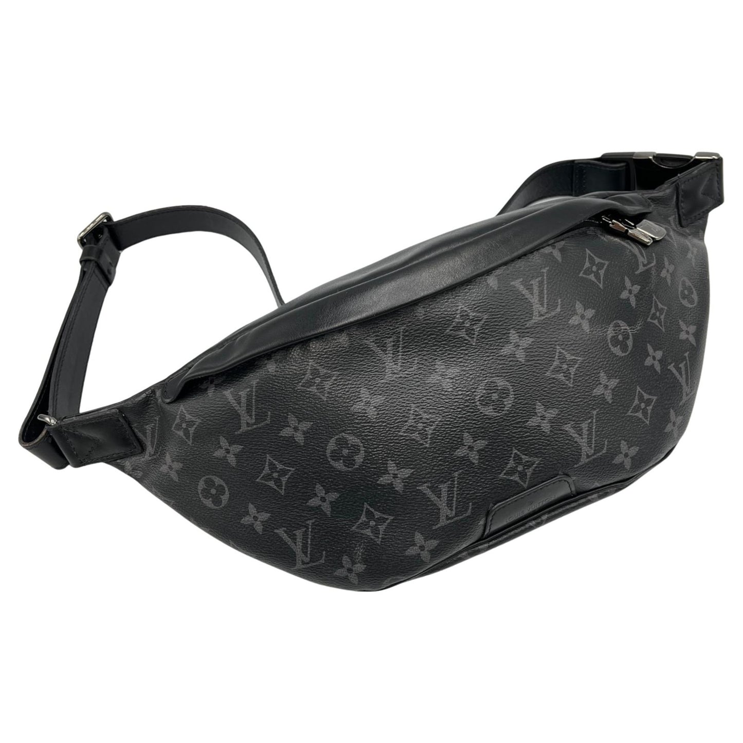 Louis Vuitton Discovery Bum Bag Pm Monogram Eclipse M46035 Leather Black