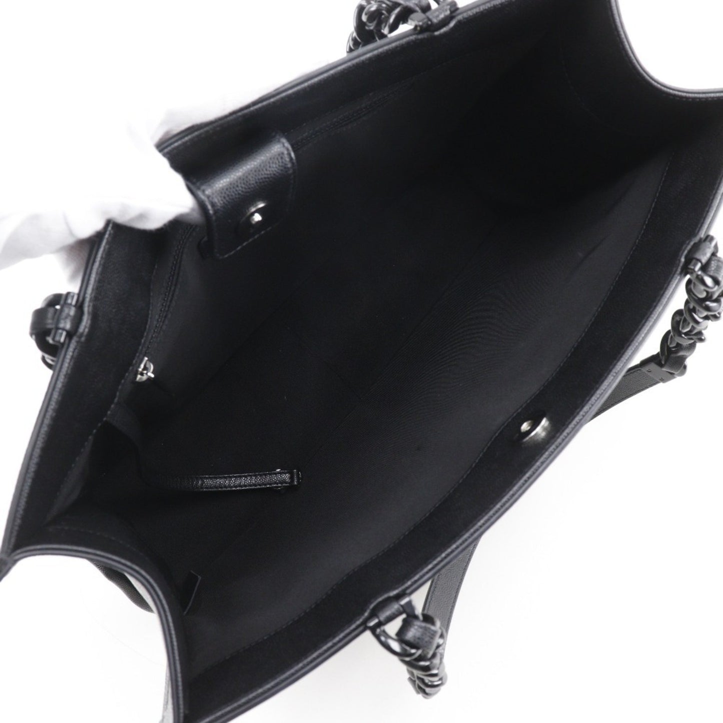 Chanel Large Tote Bag Matelasse As2304 Leather X Grained Calfskin Black A5 Type Shopping