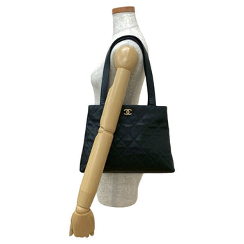 Chanel Matelasse Coco Mark Caviar Skin Tote Bag