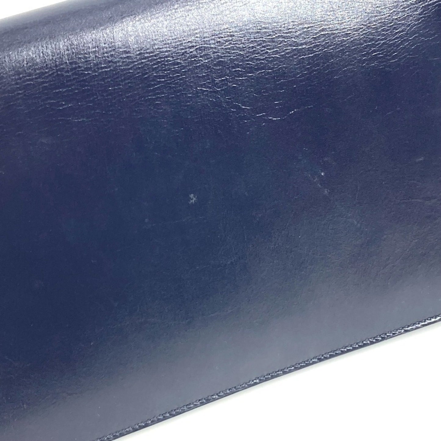 Hermes Herms H Hardware Logo Vintage Flap Liddy Bag 2-Way Clutch Shoulder Box Calf