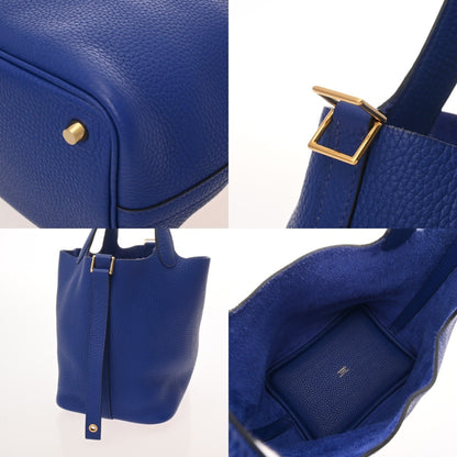 Hermes Picotin Lock Pm Blue Electric D Stamp (Circa 2019)