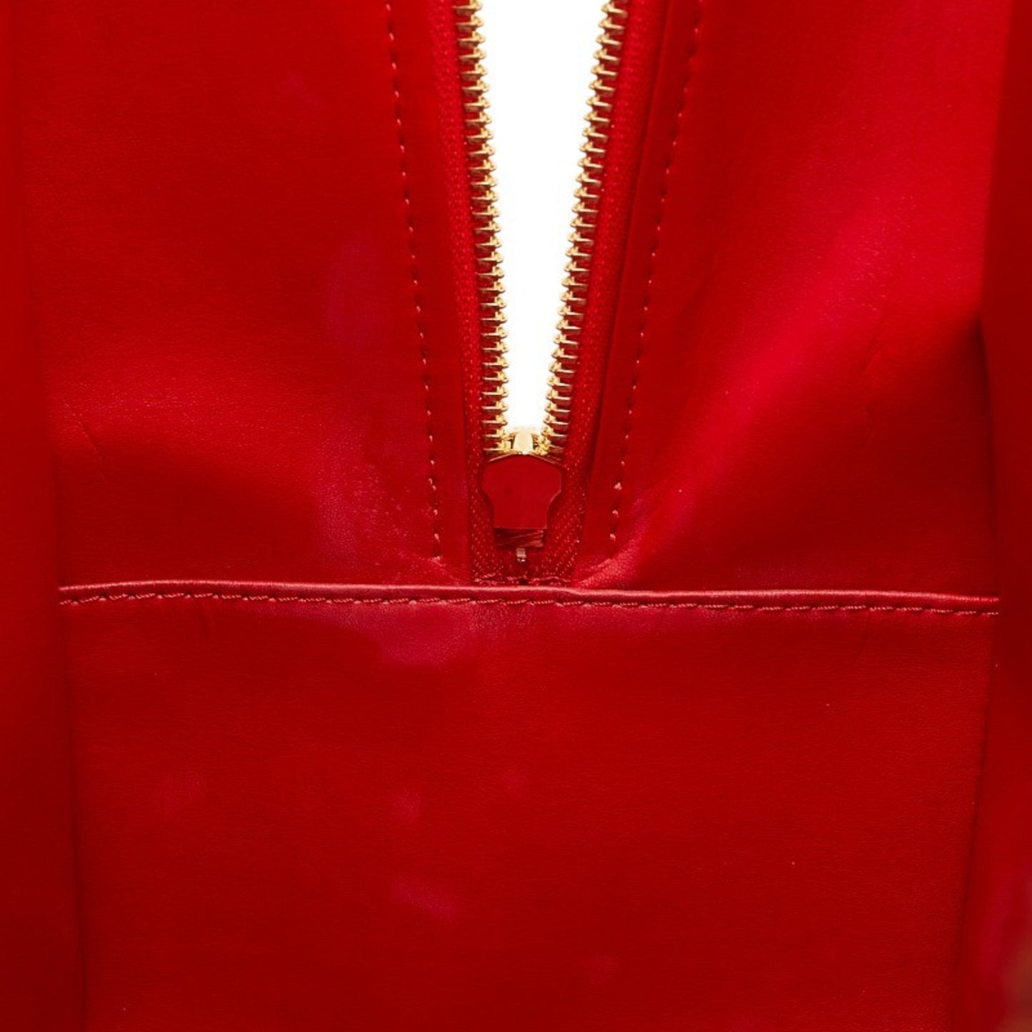 Louis Vuitton Monogram Vernis Sutton Tote/Shoulder Bag M91080 Rouge Red Patent Leather