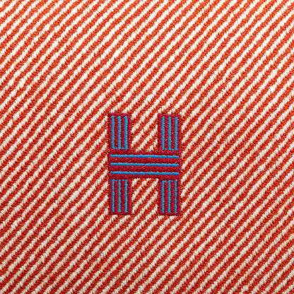 Hermes Brid A Black Gm Handbag In Orange