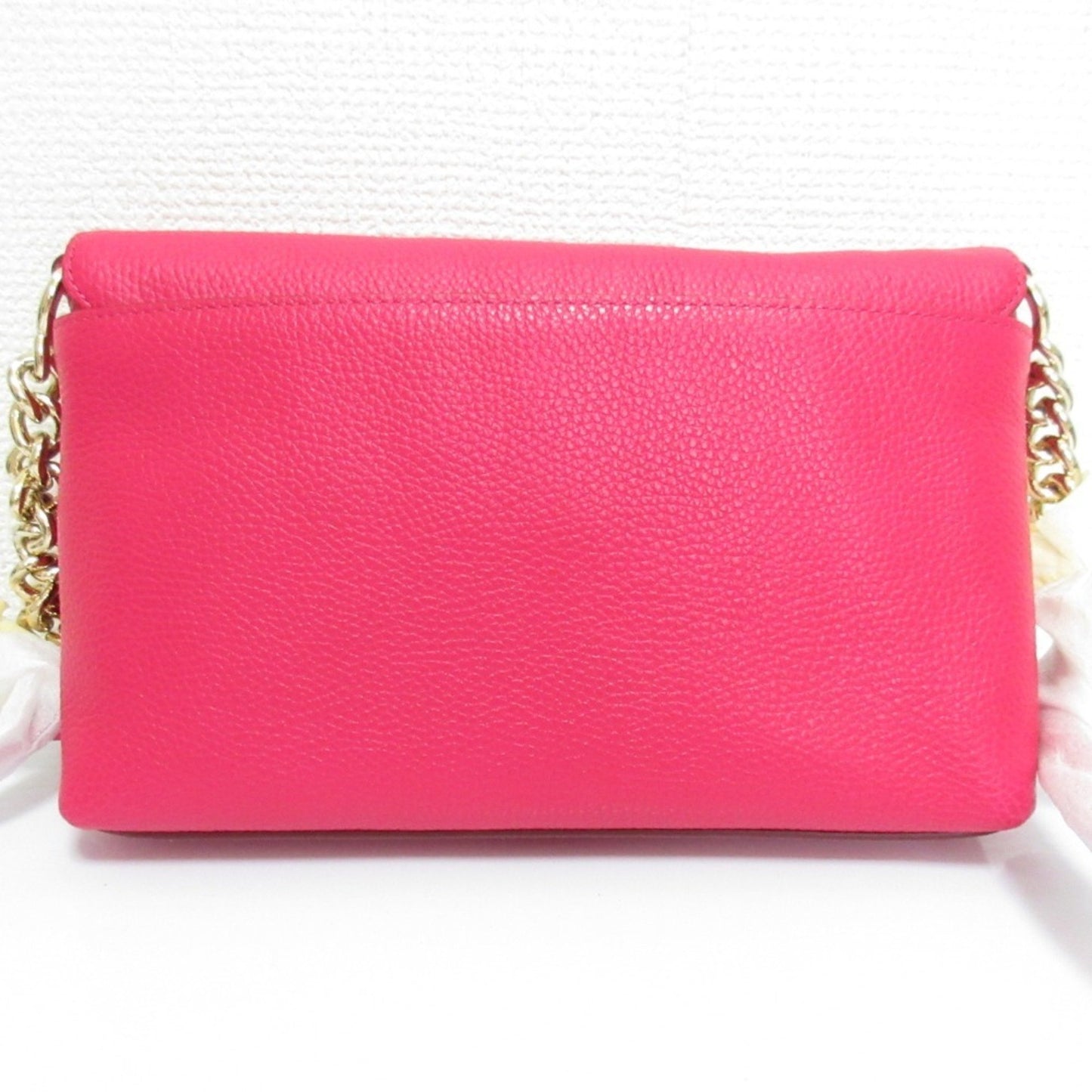 Coach Leather Turnlock Crossbody Chain Shoulder Bag 53083 Pink