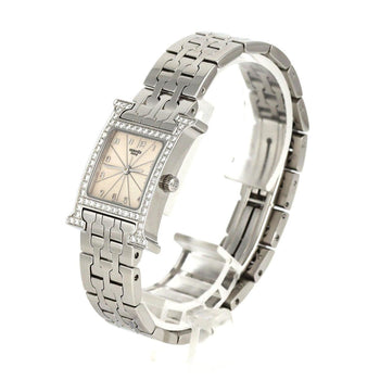 Herms H Watch D Hh1.230 Ss Quartz Wristwatch