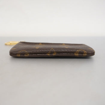 Louis Vuitton Monogram Pochette Cle Wallet/Coin Case M62650 Brown