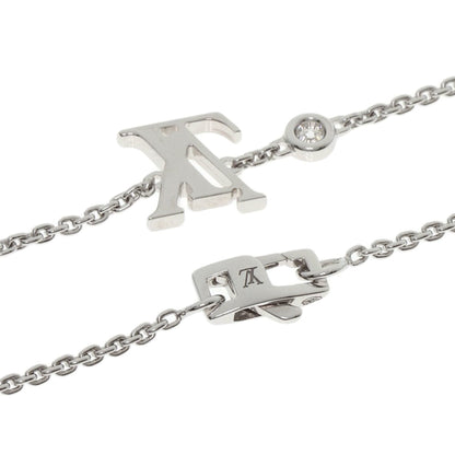 Louis Vuitton Pendant Idylle Blossom 1P Diamond Necklace In 18K White Gold