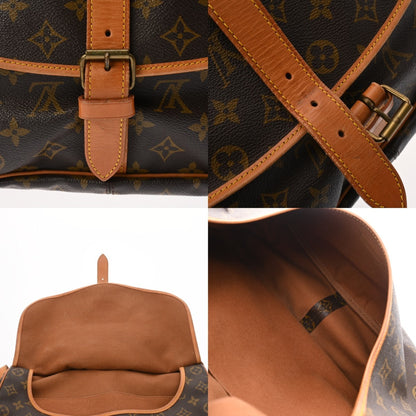 Louis Vuitton Monogram Saumur 35 Brown M42254