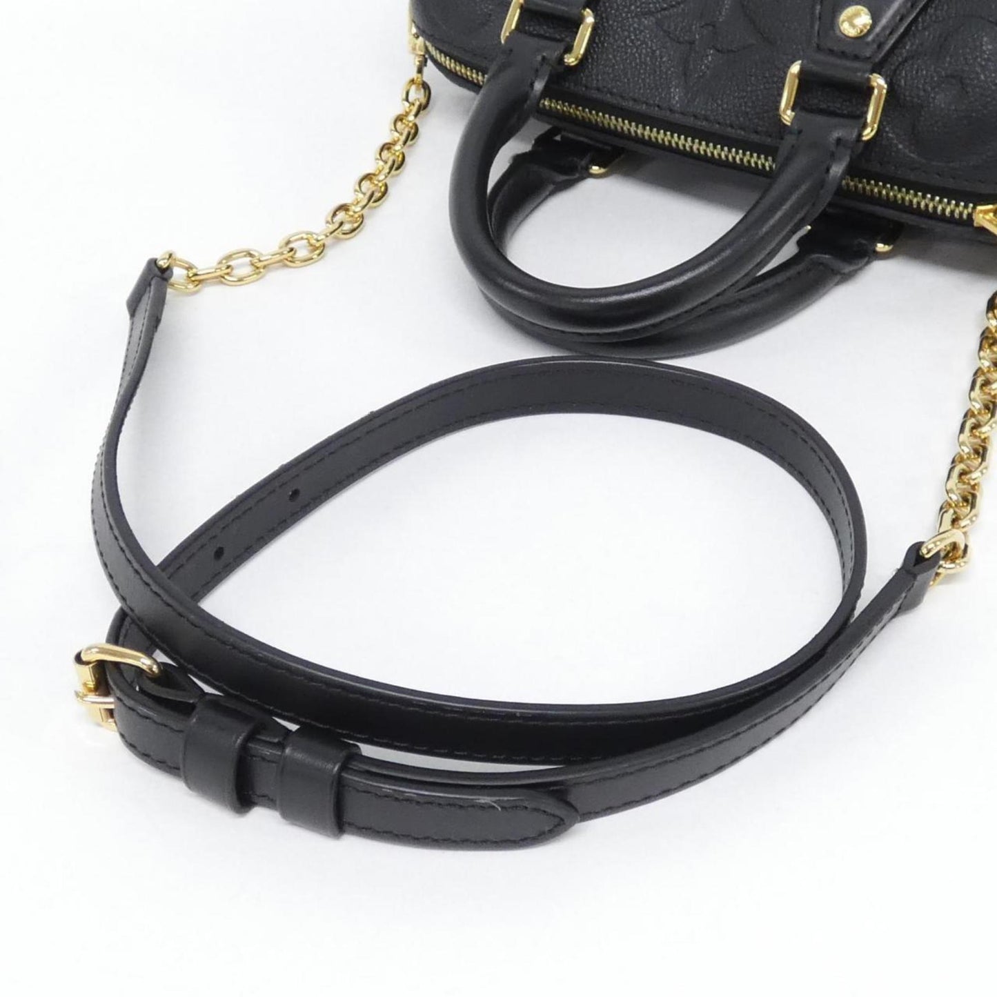 Louis Vuitton Monogram Empreinte Speedy Bandouliere 20Cm Boston Bag M58953