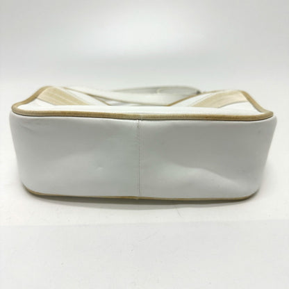 Salvatore Ferragamo Ba214183 Vala Shoulder Bag White Goldhardware