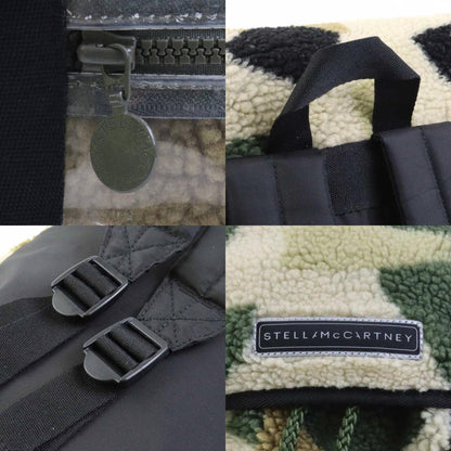 Stella Mccartney Backpack Boa Nylon Beige X Khaki