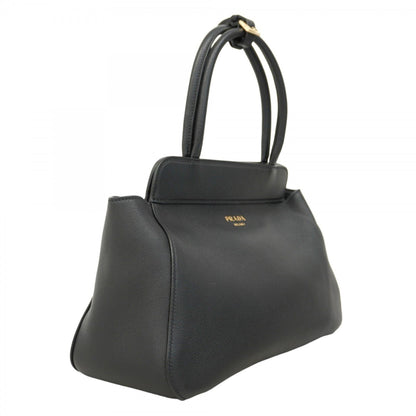 Prada Handbag Leather Black