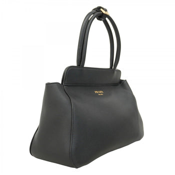 Prada Handbag Leather Black