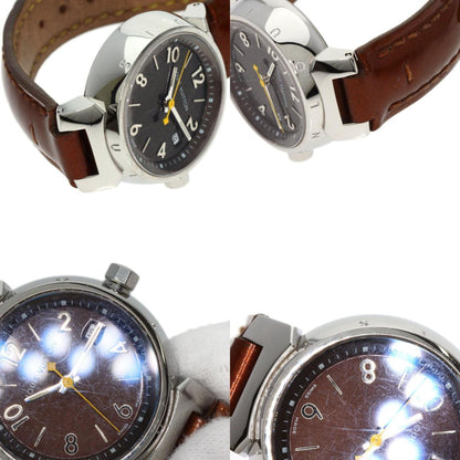 Louis Vuitton Q1211 Tambour Watch Stainless Steel