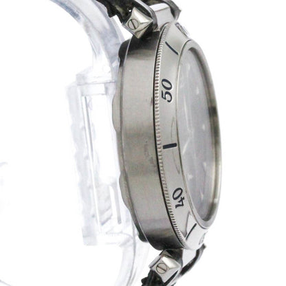 Cartier Pasha N950 Chronograph Platinum Steel Watch W3105155 Polished