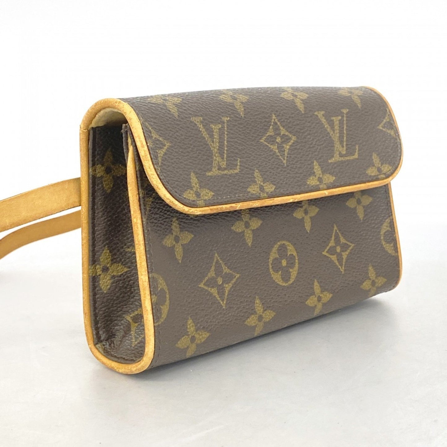 Louis Vuitton Monogram Pochette Florentine Waist Bag M51855 Brown