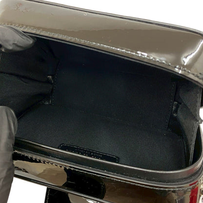 Unused Chanel Coco Patent Leather Enamel Lam Chain Mini Shoulder Bag