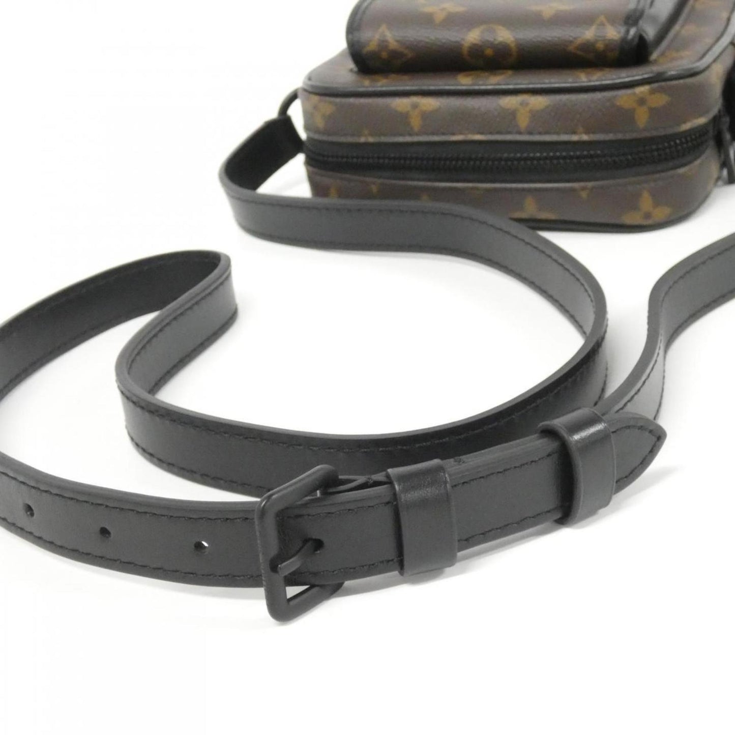 Louis Vuitton Monogram Macassar Christopher Wearable Wallet M69404 Shoulder Bag