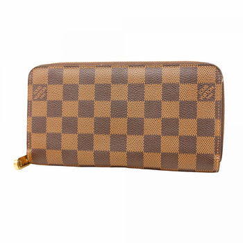 Louis Vuitton Damier Zippy Wallet N60015 Ebene Long