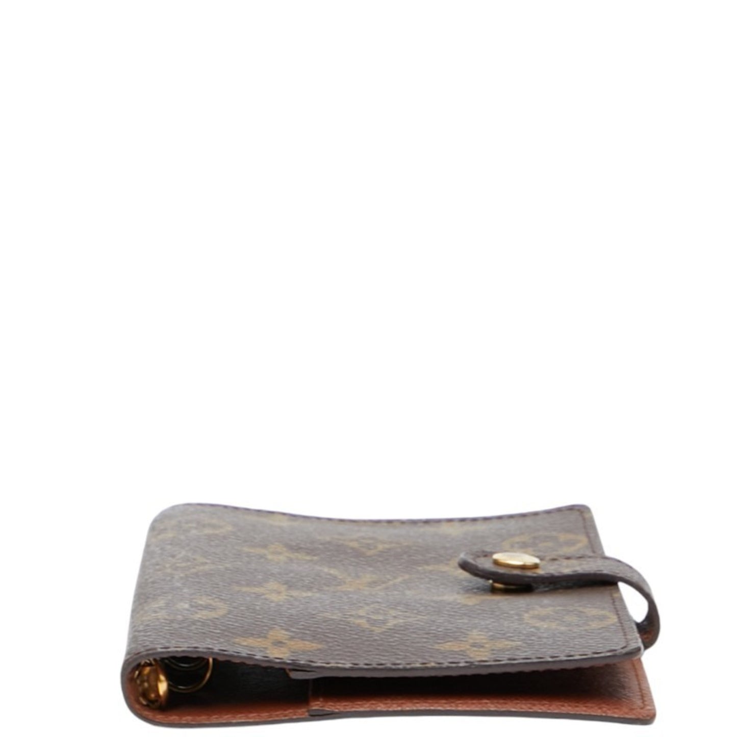Louis Vuitton Monogram Agenda Pm Notebook Cover R20005 Brown Leather