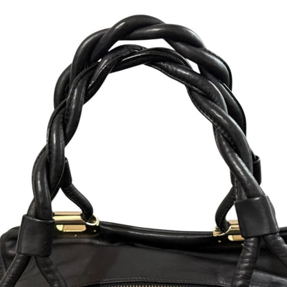 Bally Guendalina-Tg Nappa Leather Gathered Boston Bag