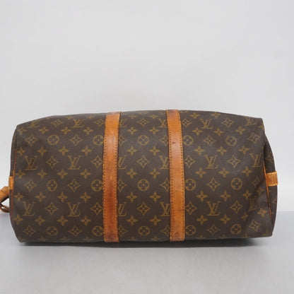 Louis Vuitton Monogram Keepall Bandouliere 45 Boston Bag M41418 Brown