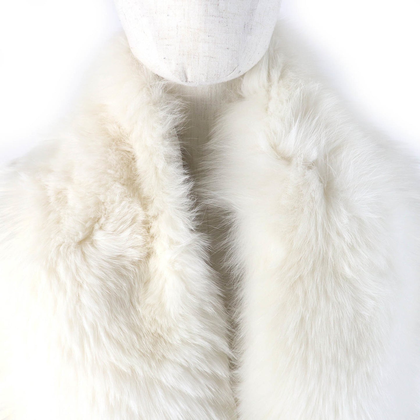 Givenchy Fox Fur Star Motif Extra Long Scarf