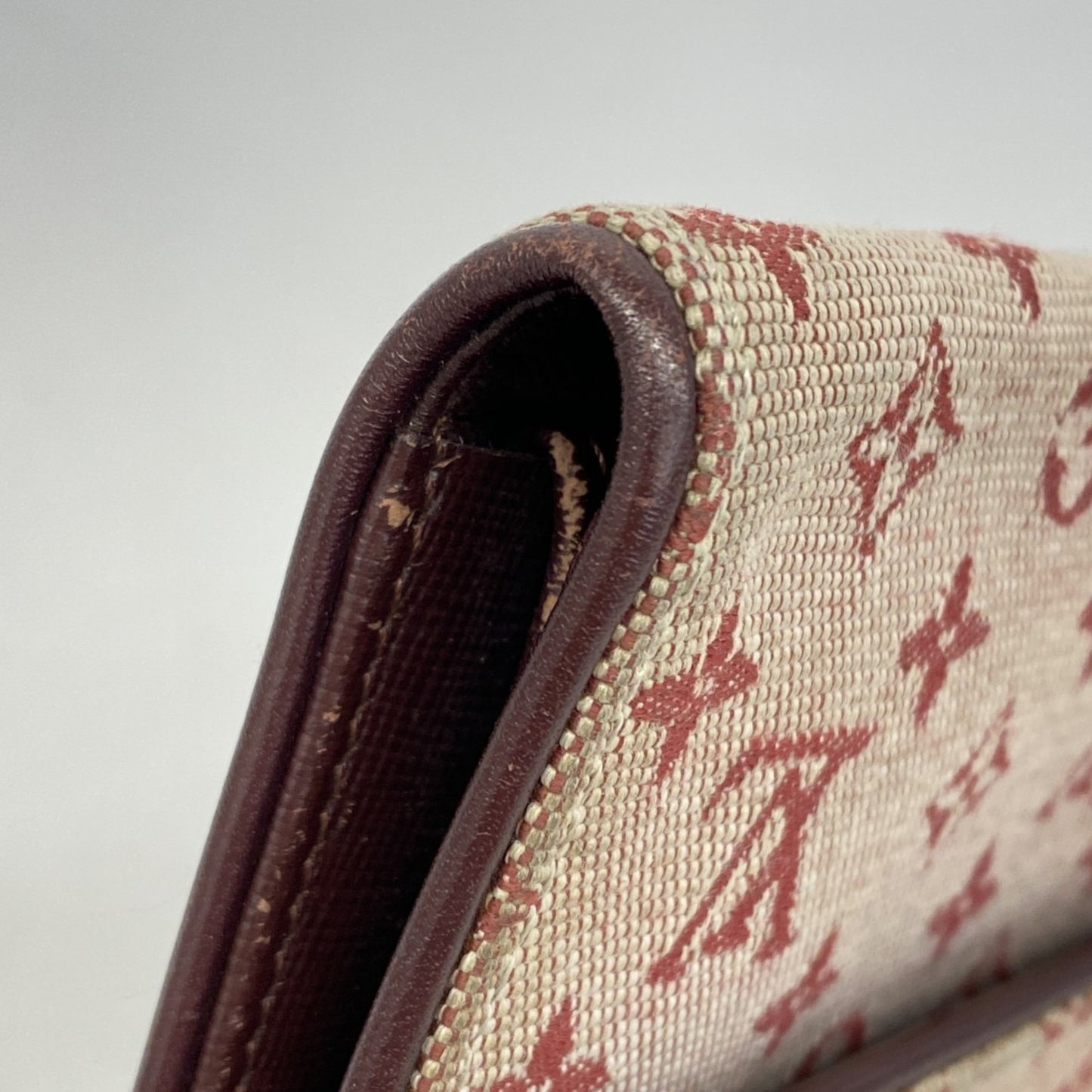 Louis Vuitton Monogram Mini Tri-Fold Wallet Porte Tresor International M92244