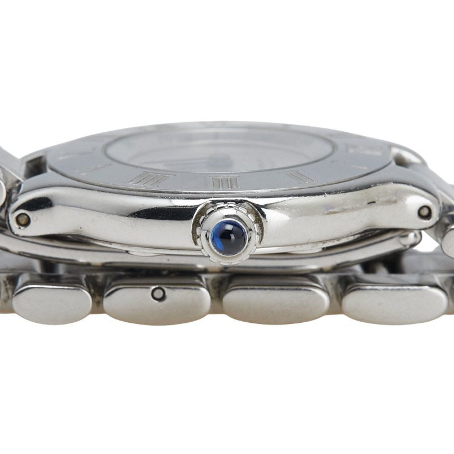 Cartier Must 21 Vantianne W10110T2 Quartz Watch With Silver Dial And Stainless Steel