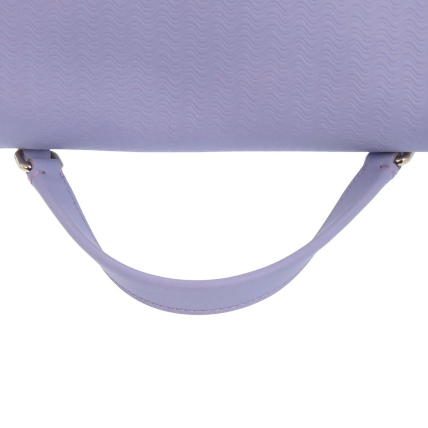 Like New Zanellato Postina L Brandine 2-Way Leather Handbag 30134005 Purple 0617