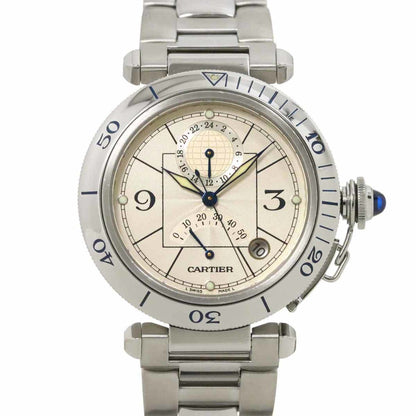 Cartier Pasha 38Mm Gmt W31037H3